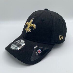 New Orleans Saints NFL Black New Era 9Twenty City Edition Strapback Hat New